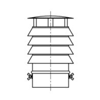 Daszek z 4 pierścieniami KS Ø 130mm gr.0,5mm