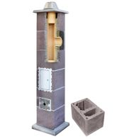 System Kominowy Ceramiczny LEIER Izolowany Ø 160mm z wentylacją