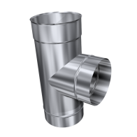 Trójnik 90° żaroodporny MKSZ Invest MK ŻARY Ø 160mm gr.0,8mm