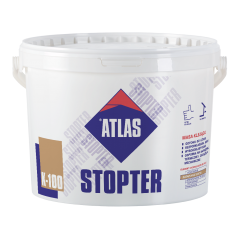 ATLAS STOPTER K-100 25 kg wysokoelastyczna, bezcementowa, dyspersyjna masa klejąca do wykonywaniawarstwy zbrojonej w systemach ociepleń