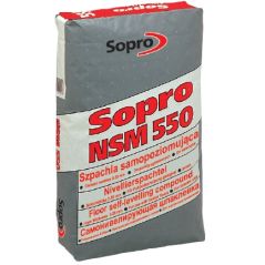 SOPRO szpachla samopoziomująca 2-25 mm NSM 550, 25 kg