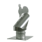 Nasada samonastawna Rotoflex "kogut" Ø 180mm z płytą dachową SPIROFLEX